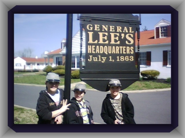 The boys at Gettysburg