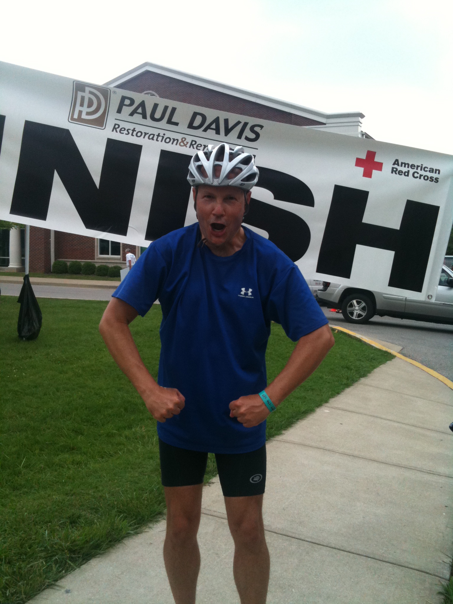 Vic, after completing the 102-mile Horsey Hundred