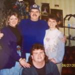 Tammy, Sheila, Brian with their Dad