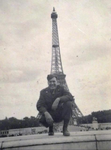 Daddy in France during WWII