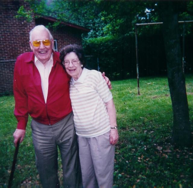 Arnold and Nell in 2001