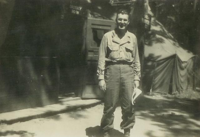 Arnold in France in WWII