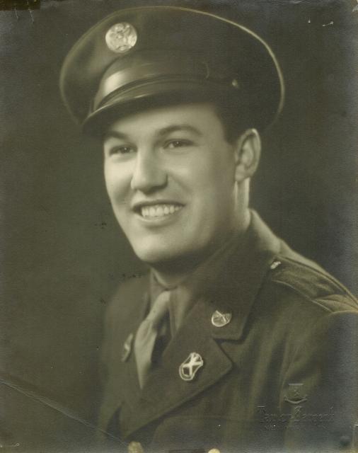 Arnold in military uniform 