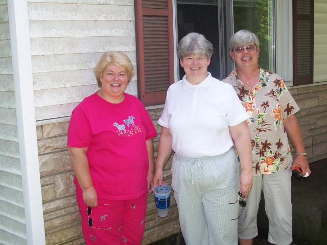 Shirley, Alberta, and Carol