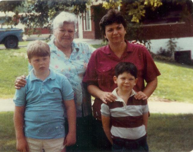 Ruth, Judy, and boys