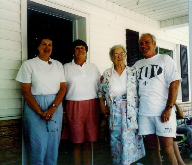 Betty, Joyce, Dessie, Fred 1992