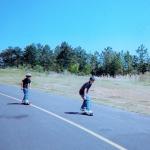 Noah Bryan skateboarding