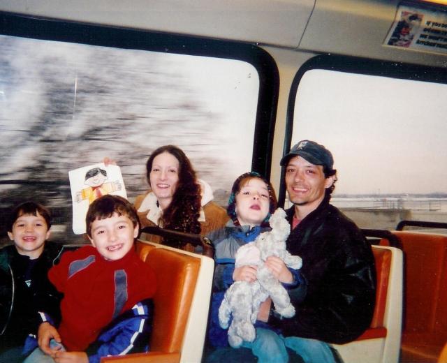 On the Metro in Washington