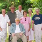 Fred, Ivan, Garland, Rita, Pauline, Joyce, Arnold