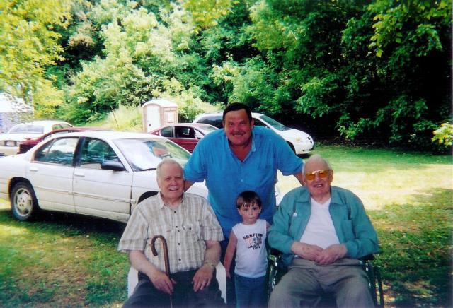 John, Johnny, Johnny's grandson, Arnold
