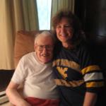 Arnold and Kathy on his 94th birthday