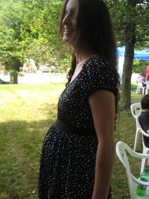 Sarah's baby bump