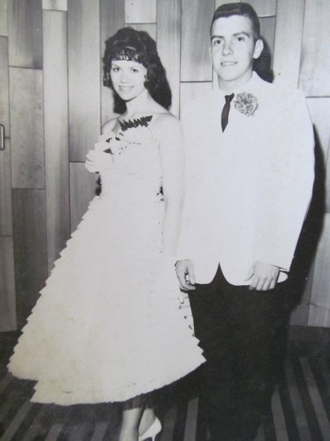 Peggy and Harold at their prom