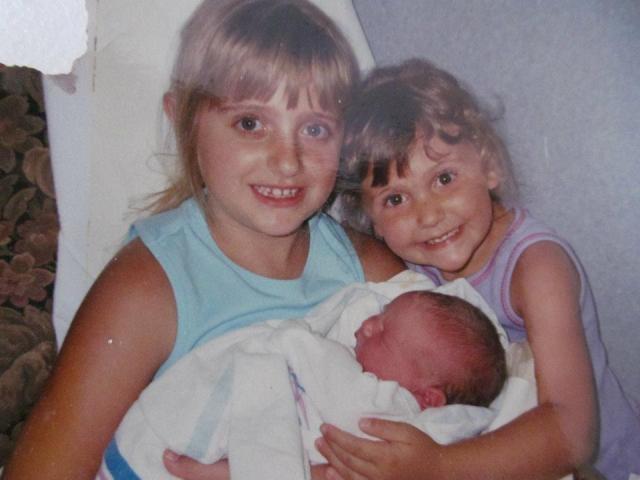 Kelsey 8, Lindsey 4, Emily one day