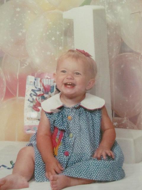 Emily 1 year old