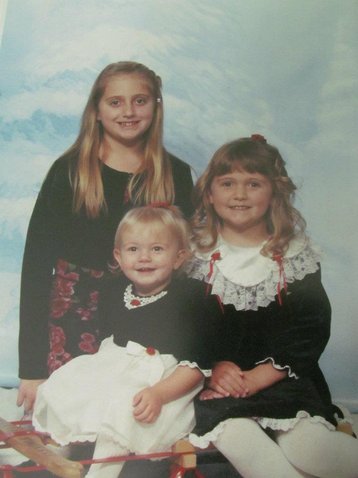 Kelsey 9 yrs, Lindsey 5 yrs, Emily 1 yr