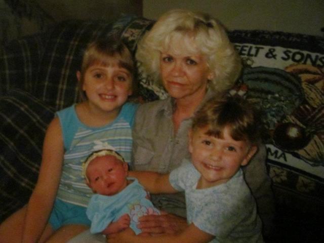 Nanny Peggy with her girls