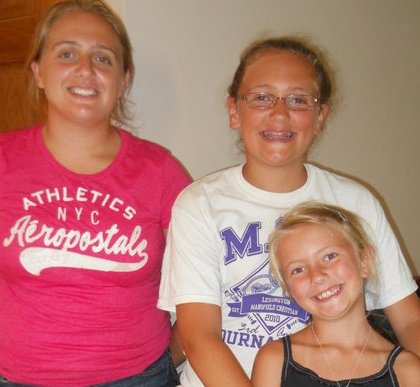 Kelsey, Lindsey, Emily