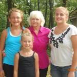 Peggy and her girls