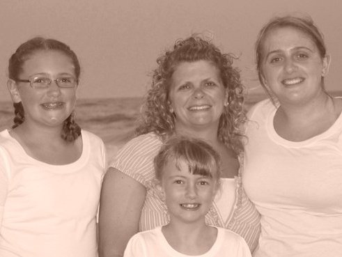 at the beach