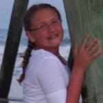 Lindsey at the beach