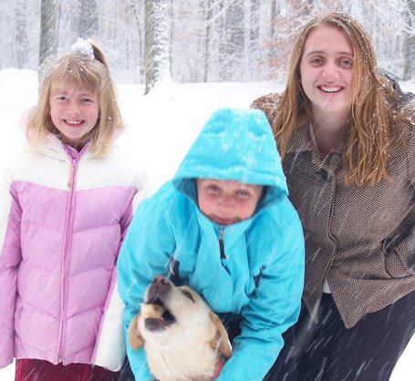 in the snow