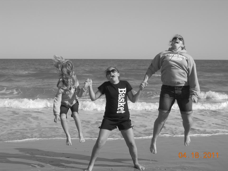 Winters girls at the beach 2