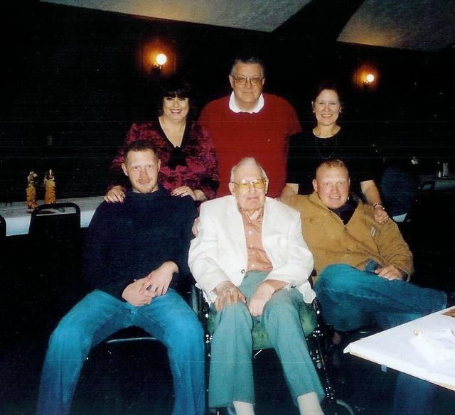 AB, Angie, Bret, Ryan, Pop, Kathy