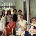 Rhonda, Jeannie, Mick, Pam, Maude, Ruth, Myrt