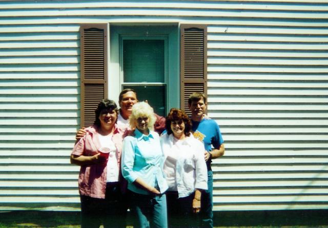 Judy, John, Peggy, Pat, David