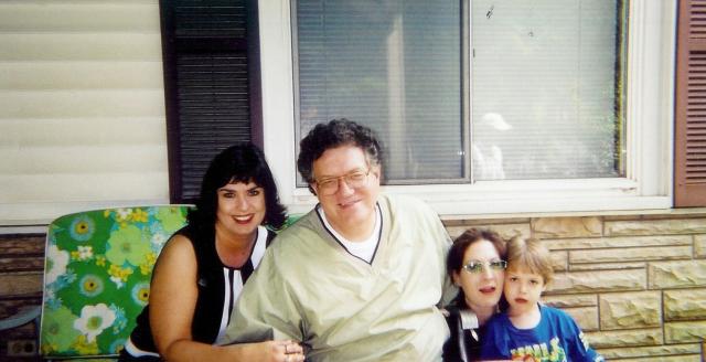 Angie, Arnold Bennett, Sarah, Justin