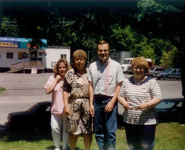 Sharon, Carol, Vic, Shirley