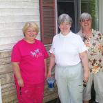 Shirley, Alberta, and Carol