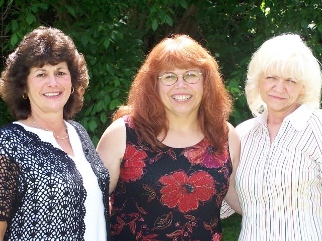 Pat, Jeannie, and Peggy