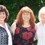 Pat, Jeannie, and Peggy