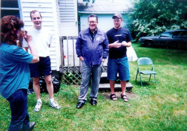 Kathy, Vic, Arnold Bennett, Bret
