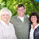 Peggy, David, and Pat