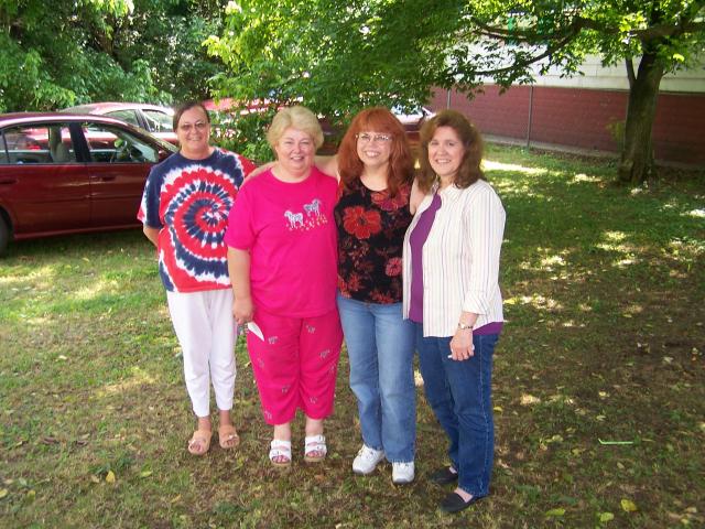 Rhonda, Shirley, Jeannie, and Kathy