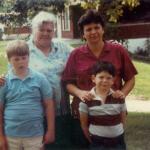 Ruth, Judy, and boys